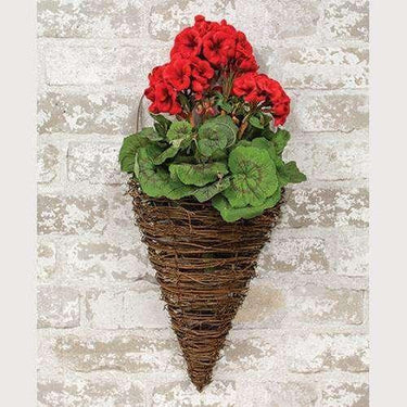 Cone Wall Basket - The Fox Decor